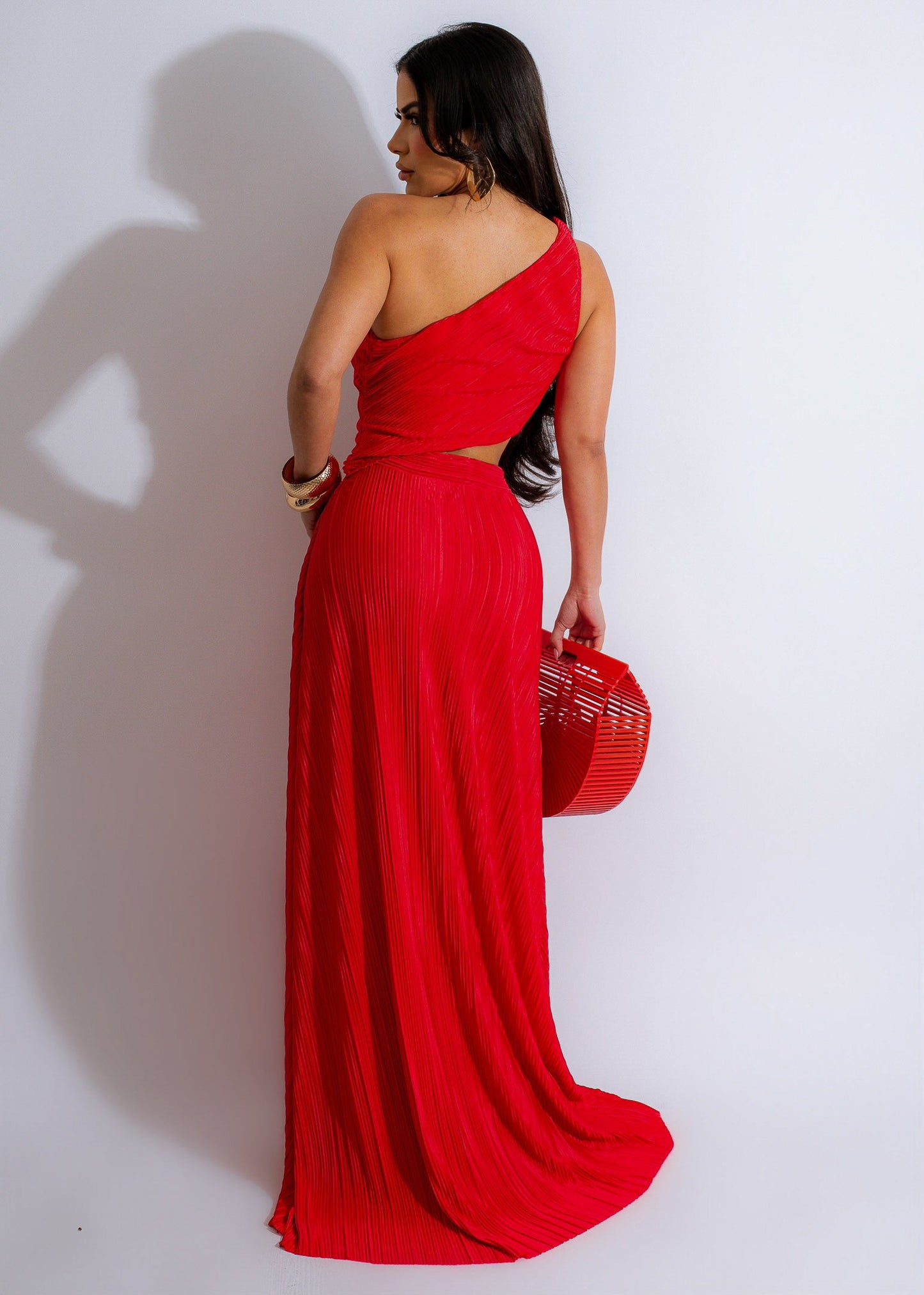 Before Twelve O'clock  Maxi Dress Red